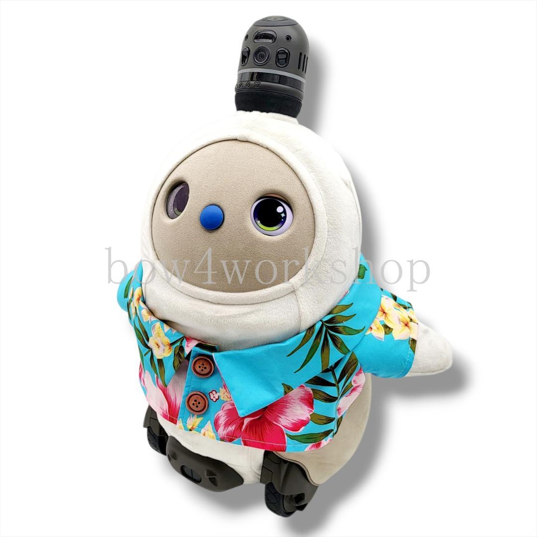 ラボット LOVOT ラボットの服ハンドメイド　アロハシャツブルー