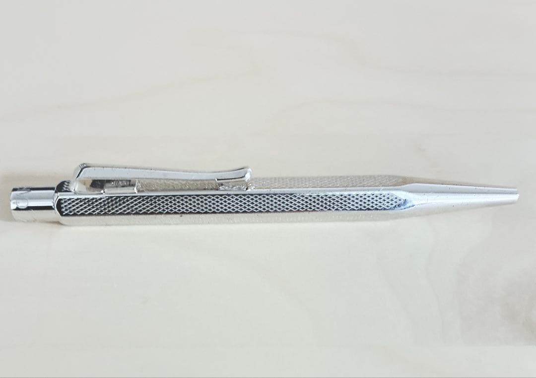 カランダッシュ　エクリドール　レトロ　ボールペン　シルバー