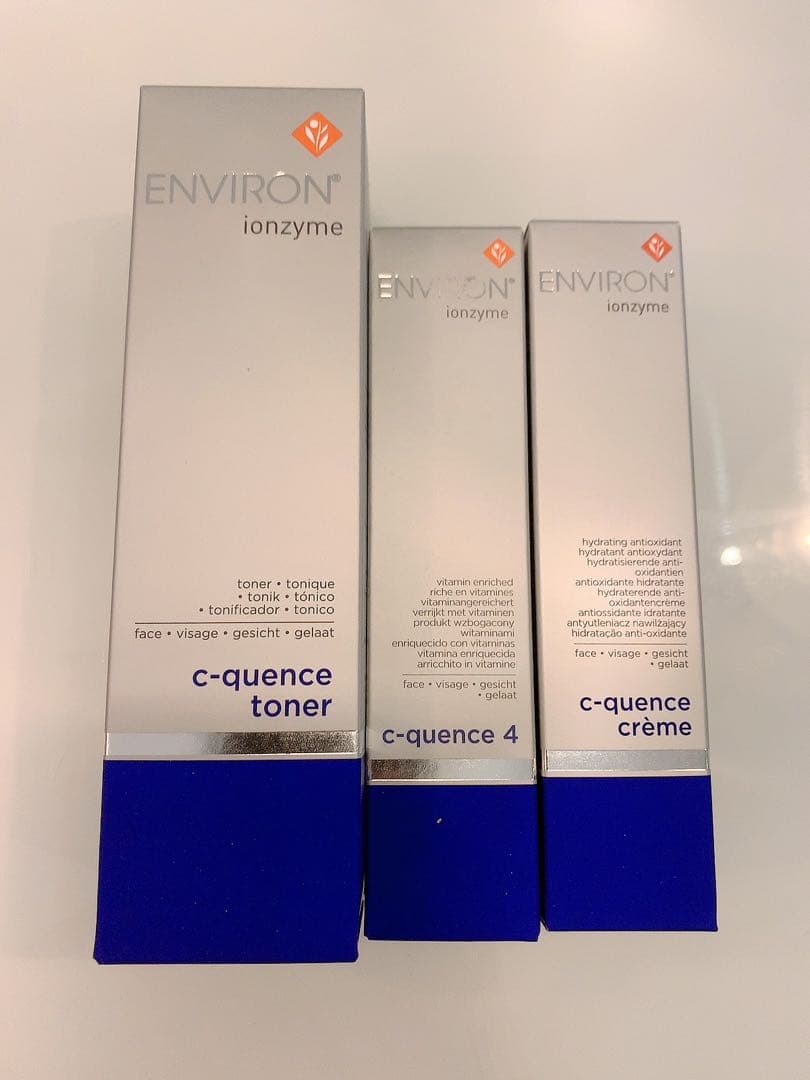ブルー　ENVIRON c-quence 4 セラム トナー クリーム