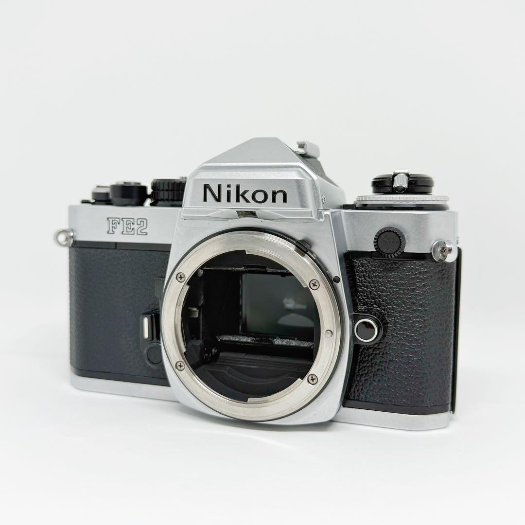 Nikon FE2 シルバー ニコン フィルムカメラ 一眼レフ