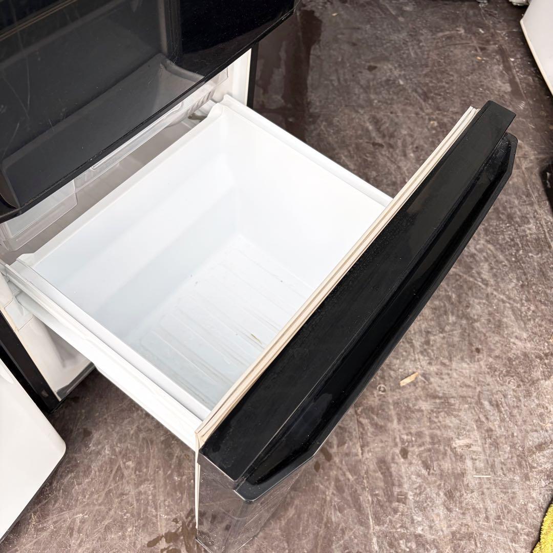 運搬取付無料！ホワイト×ブラック　東芝洗濯機・三菱冷蔵庫2台セット！感動品超美品