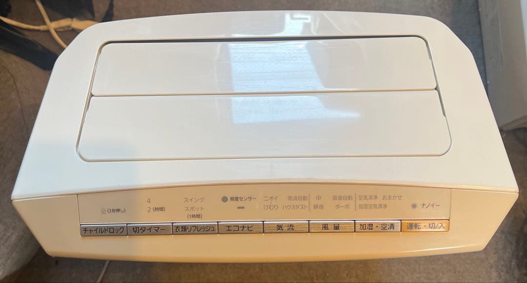 パナソニックPanasonic 加湿空気清浄機 本体　動作確認済み