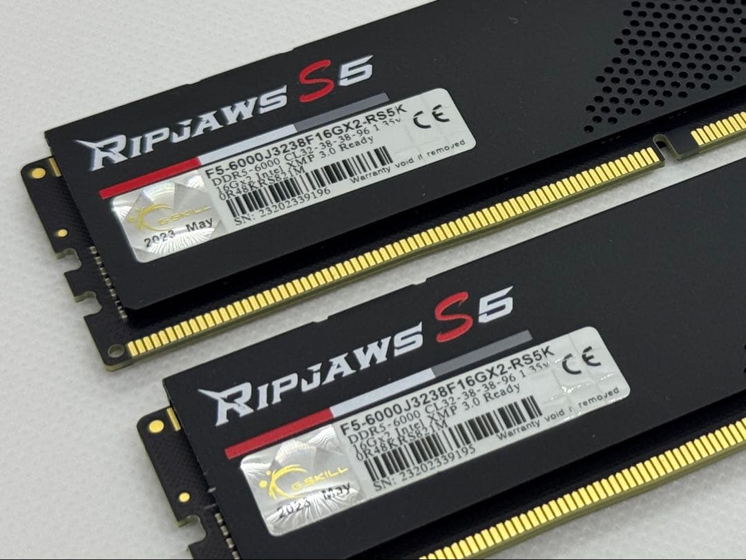 メモリー G.SKILL DDR5-6000 32GB