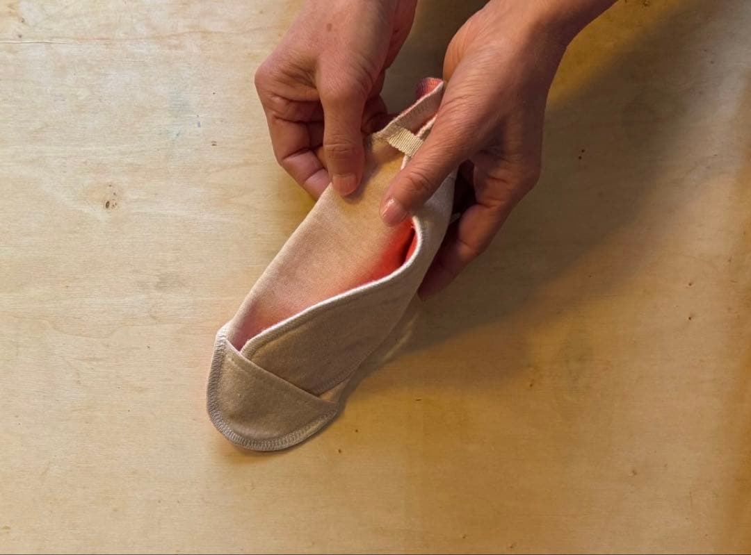 チャクラカラー布ナプキンセット　ホルダー２枚パッド8枚付き　ハンドメイド