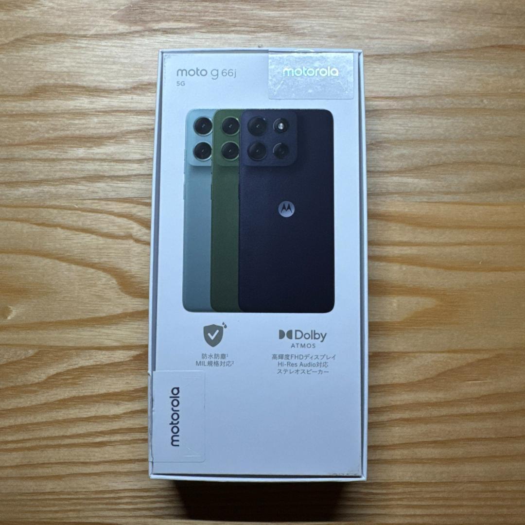 スマートフォン本体 Motorola moto g66j 5g