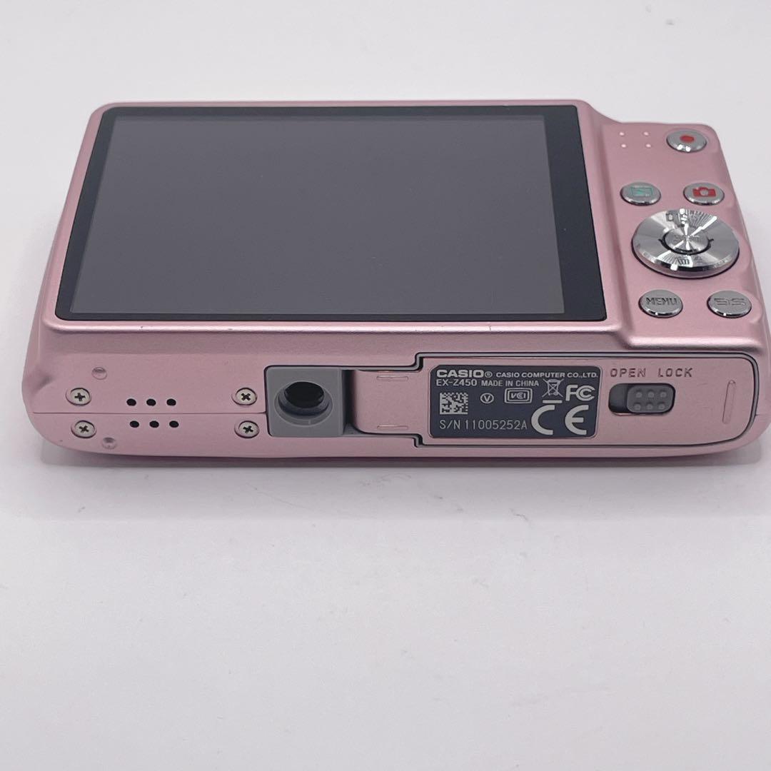 動作確認済みCASIO EXILIM EX-Z450 ピンク　コンデジ