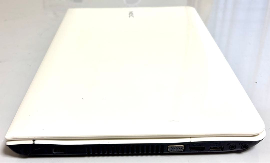 NEC LaVie ノートPC-LS150LS6W Windows DVDマルチ