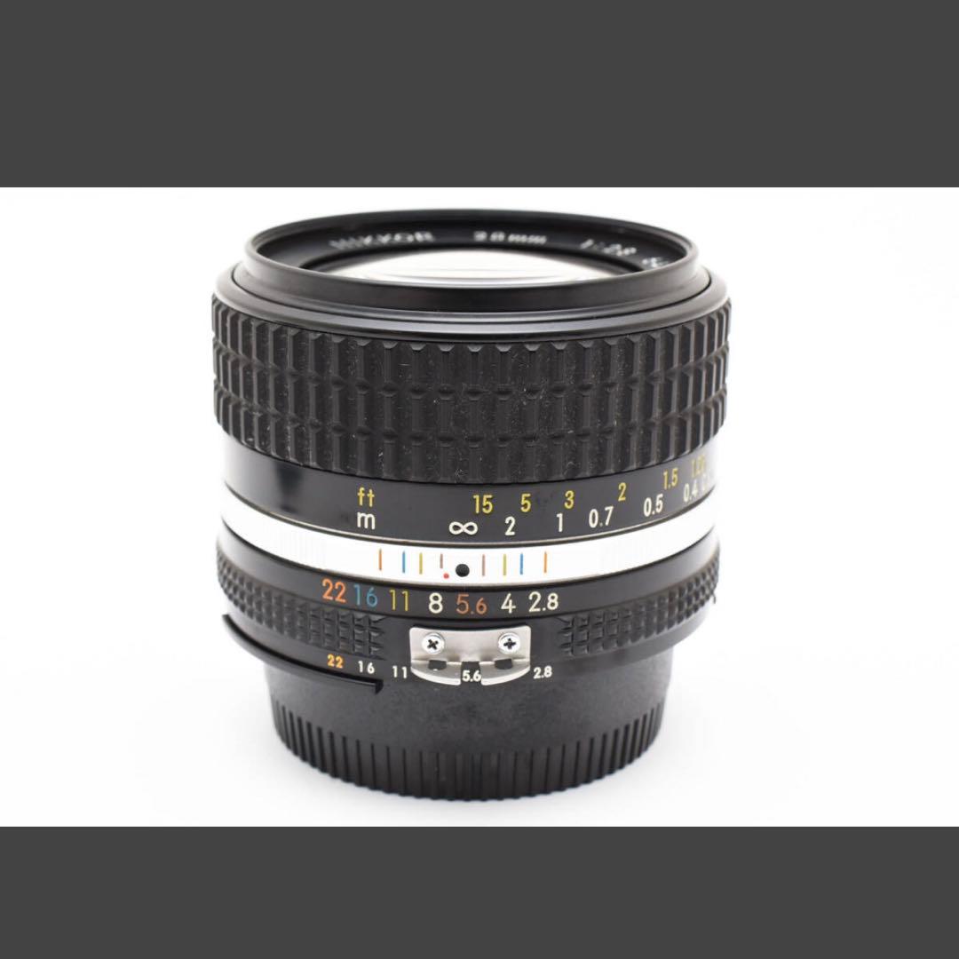 【美品】Nikon Ai-S Ais Nikkor 28mm f/2.8
