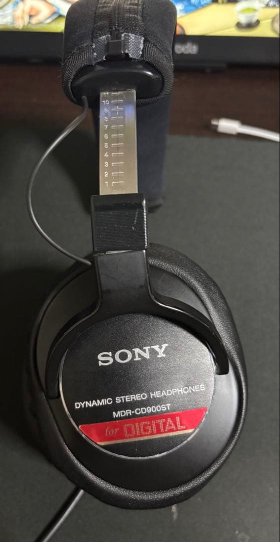 【カスタム】SONY MDR-CD900ST 有線ヘッドホン