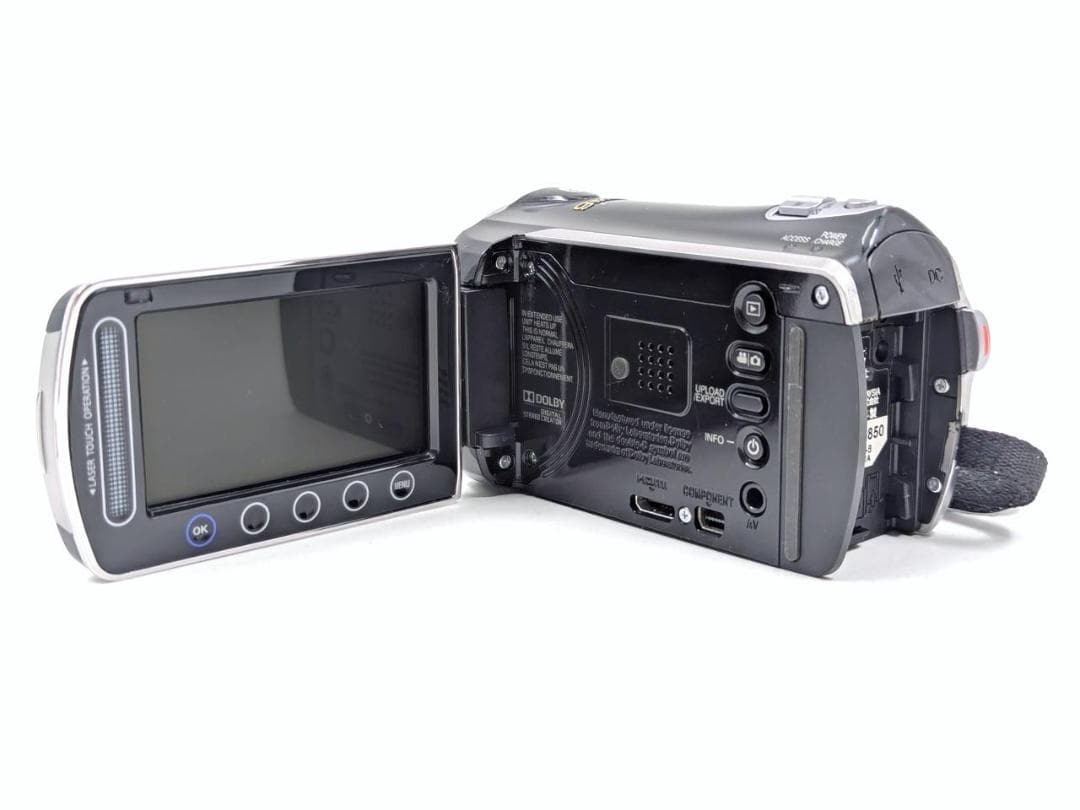 フルハイビジョン画質対応！ JVC Everioビデオカメラ GZ-HM570