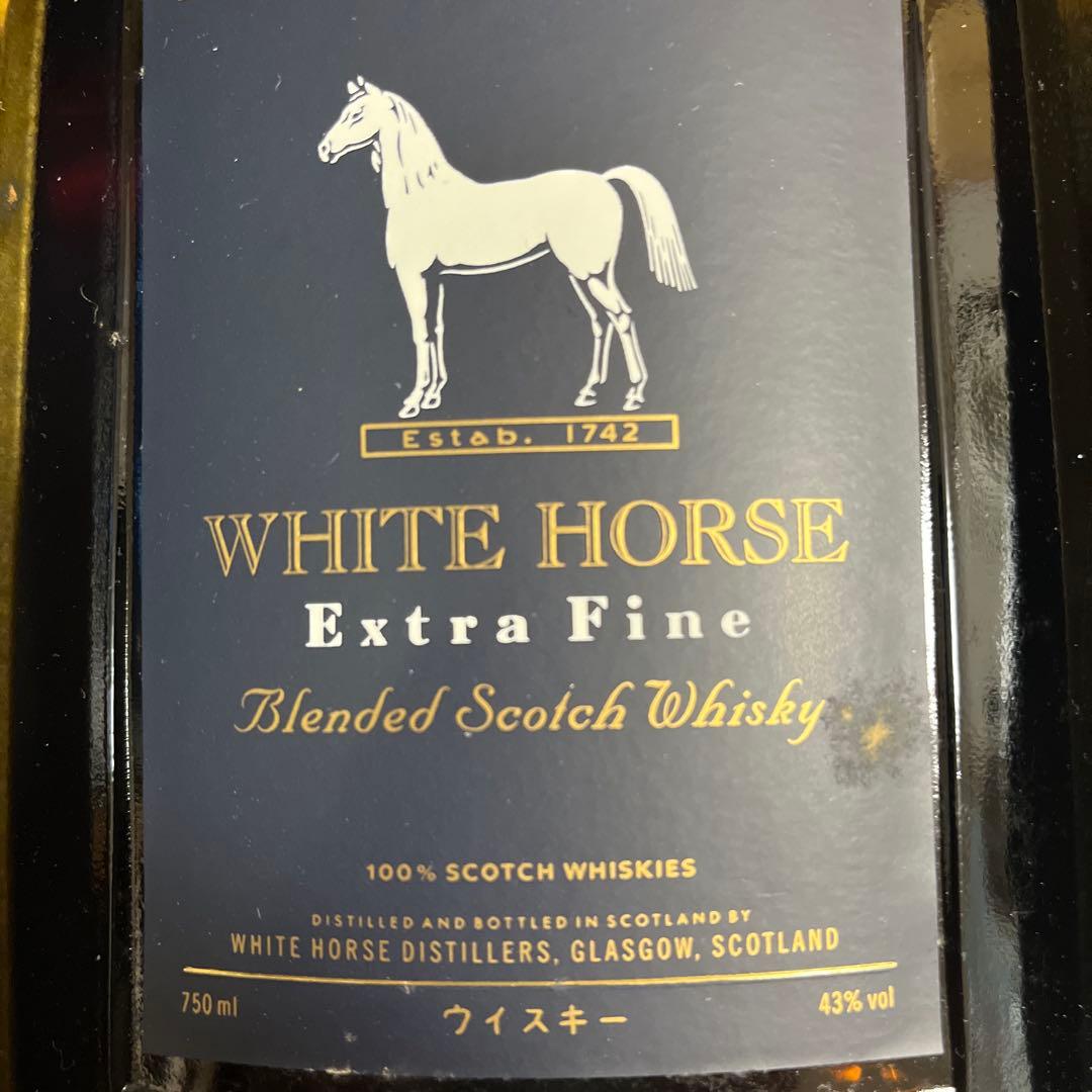 ウイスキー WHITE HORSE Extra Fine Scotch Whisky