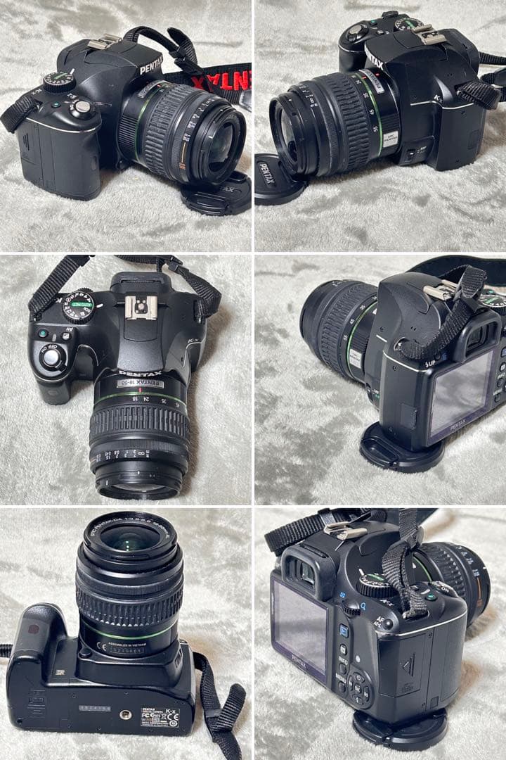 動作品　PENTAX K-x レンズキット　PENTAX-DA 18-55mm