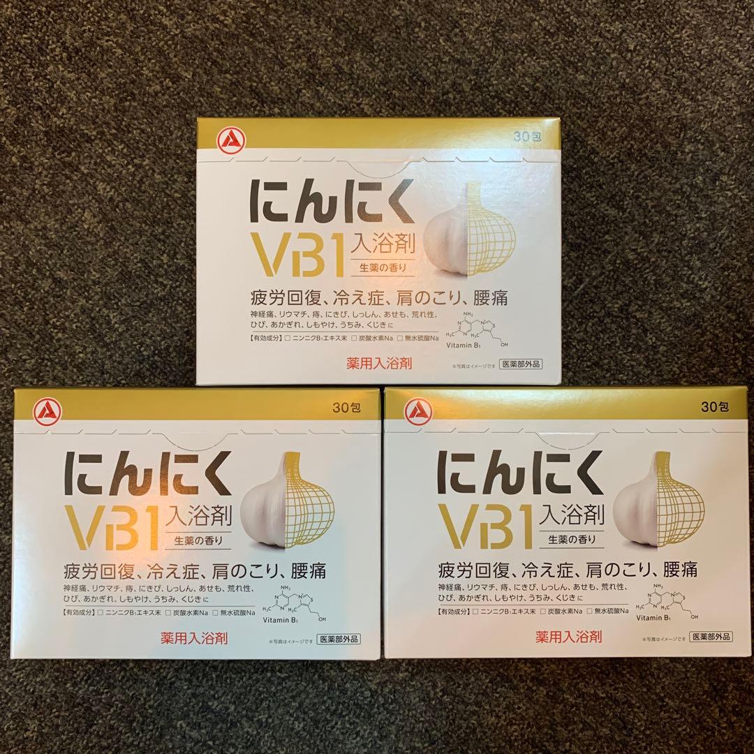 ひで様！アリナミン製薬　にんにくVB1 入浴剤　30包×3箱