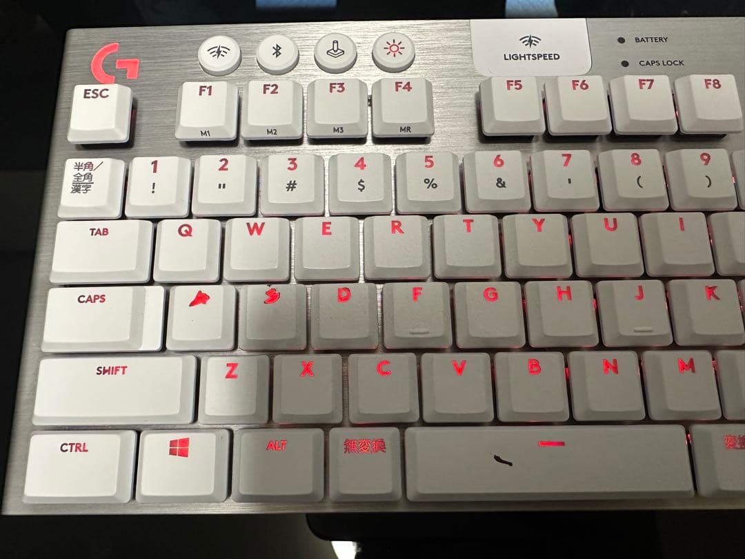 Logicool G913 TKL キーボード LIGHTSPEED ホワイト