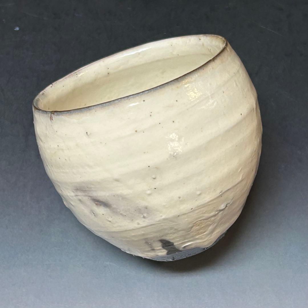 辻村塊　作品　粉引碗