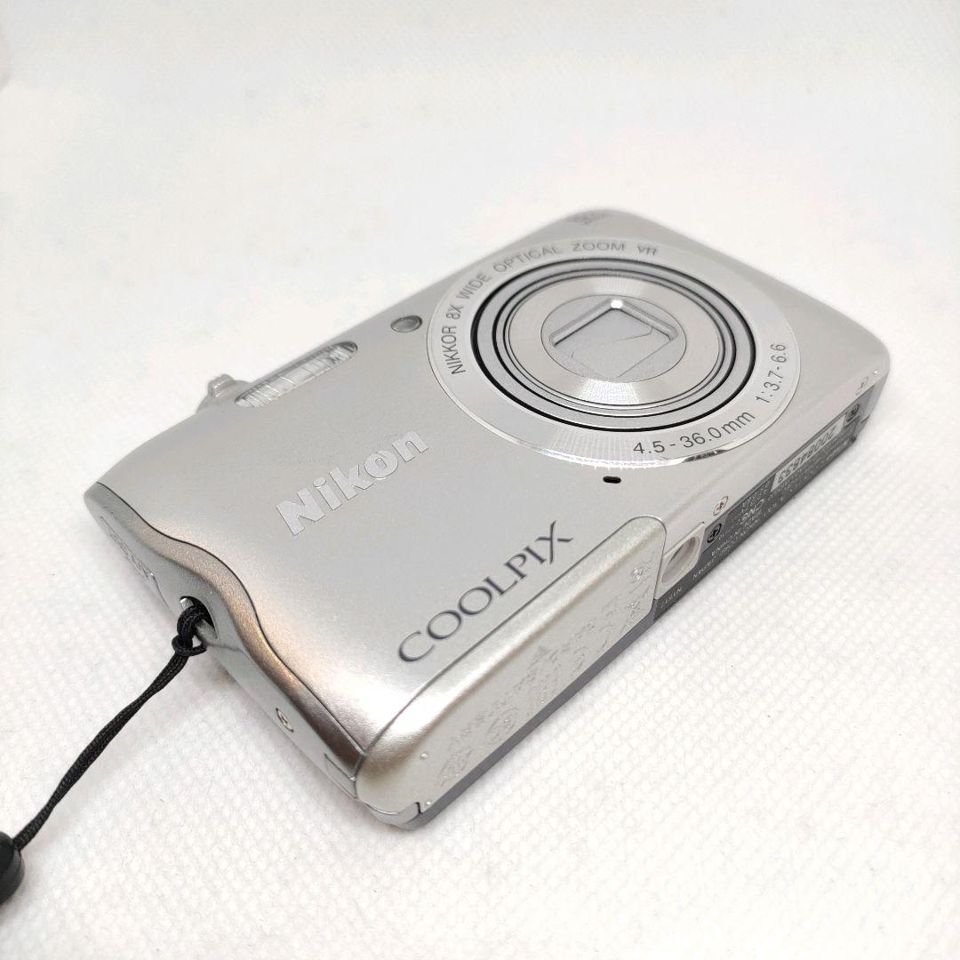 【美品】Nikon COOLPIX A300　シルバーWi-Fi　動作品IXY