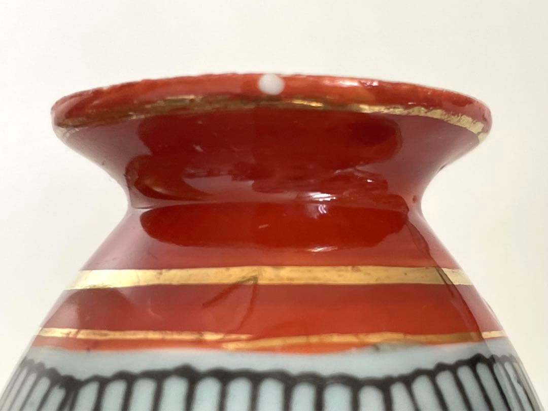 骨董　アンティーク　オキュパイドジャパン　アメリカ統治時代　磁器　小壺